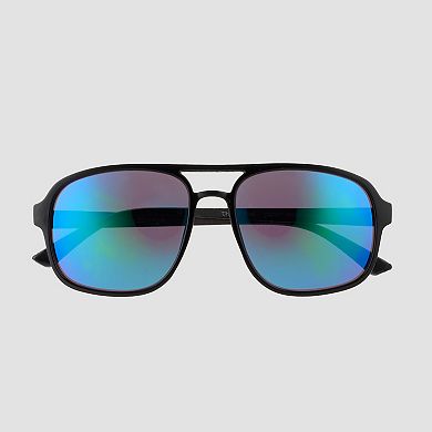 Men's Sonoma Goods For Life® 57mm Plastic Aviator Sunglasses