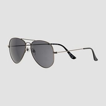 Men's Sonoma Goods For Life® 61mm Metal Aviator Sunglasses
