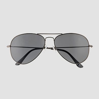 Men's Sonoma Goods For Life® 61mm Metal Aviator Sunglasses