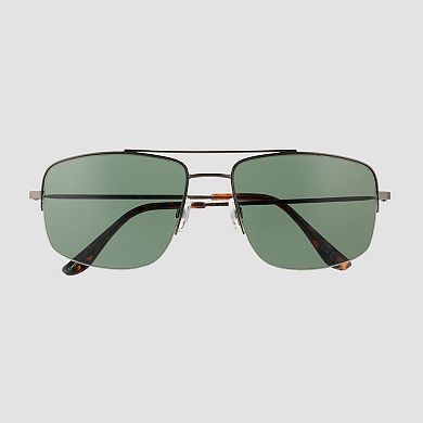 Men's Sonoma Goods For Life® 59mm Metal Aviator Sunglasses