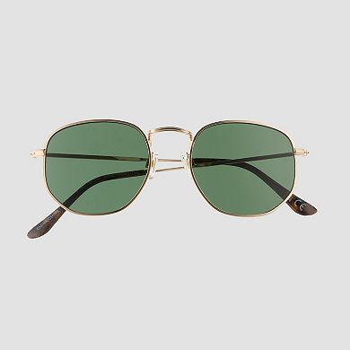 Men's Sonoma Goods For Life® 51mm Metal Round Sunglasses