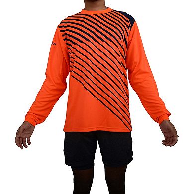 Vizari Arroyo Youth Soccer Goalkeeper Jersey ,Shock Absorbing Long Sleeve Goalie Jersey