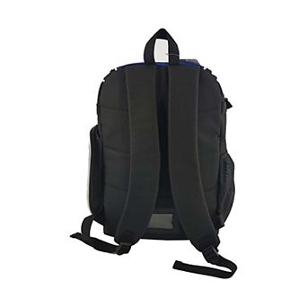 Vizari Cambria Soccer Backpack With Vented Ball Pocket and Mesh Side Cargo Pocket for Adult and Teen