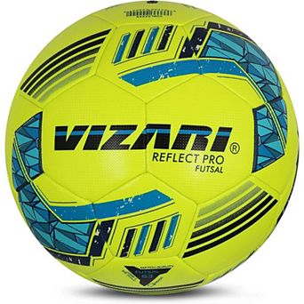 Vizari Reflect Pro Youth Soccer Ball for Boys & Girls, Durable Futsal Ball for Indoor/Outdoor Play