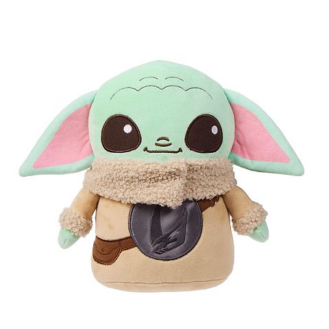 Детские мягкие игрушки Mattel Star Wars The Mandalorian Grogu 9-inch Soft Plush Doll Collectible