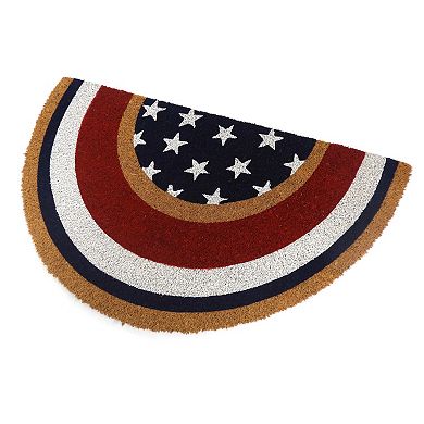 Americana Bunting Slice Coir 18x30 Doormat