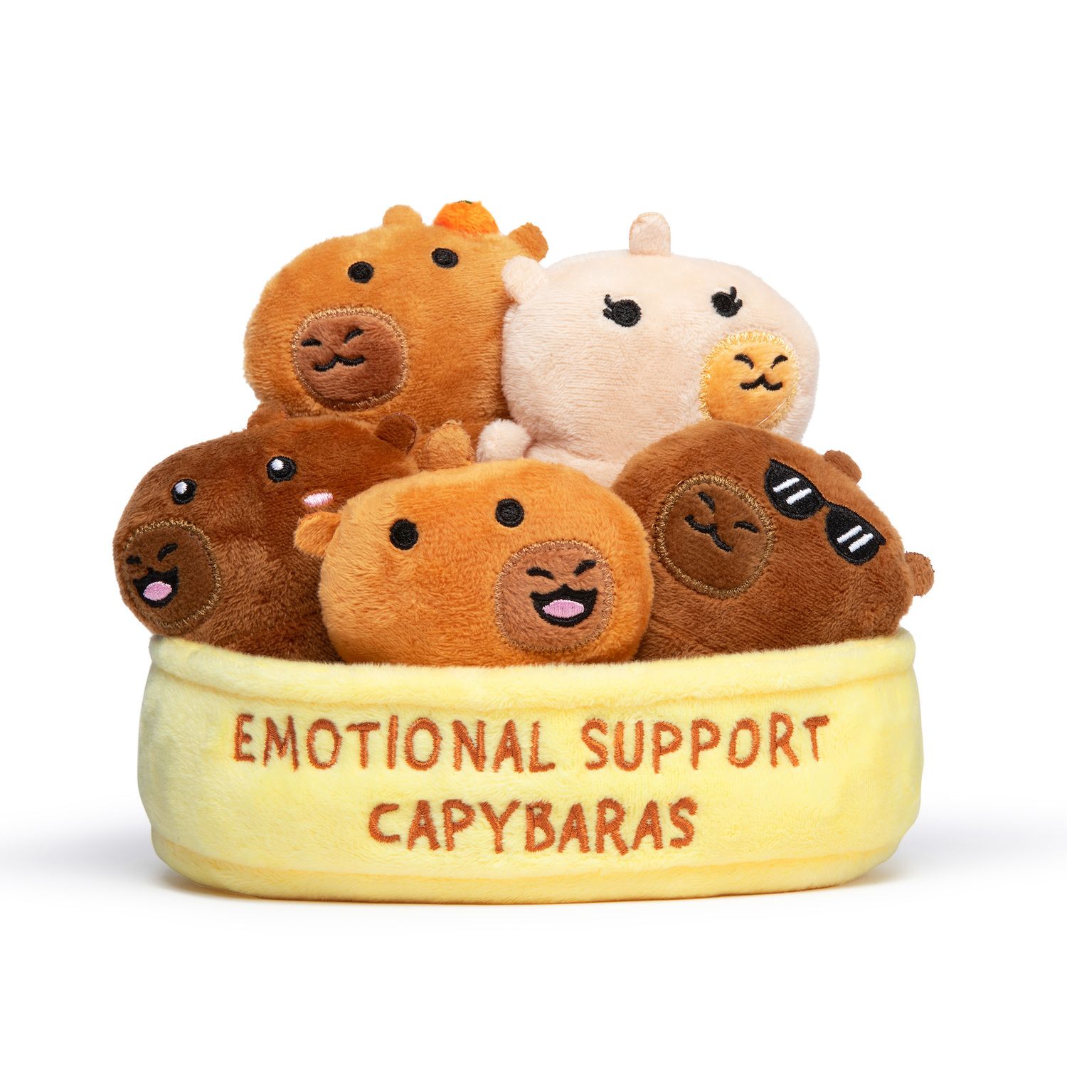 Детские мягкие игрушки What Do You Meme? Emotional Support Pals Capybaras — фото 1