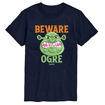 Men's Shrek Beware Ogre Graphic Tee