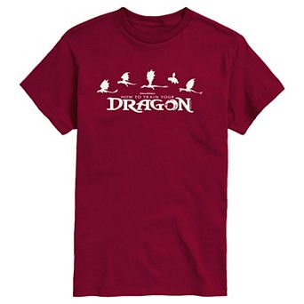 Men's How To Train Your Dragon Logo Graphic Tee