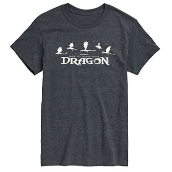 Men's How To Train Your Dragon Logo Graphic Tee