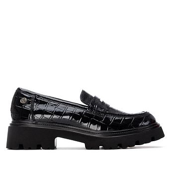 XTI Women's Patent Leather Casual Loafers 144425