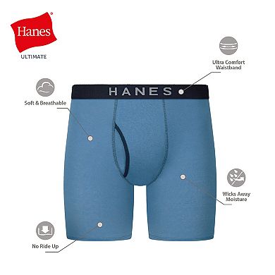Men's Hanes® 4-pk. Ultimate® ComfortSoft Boxer Briefs