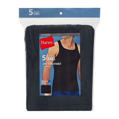 Men's Hanes® 5-pk. ComfortSoft Tank Tops