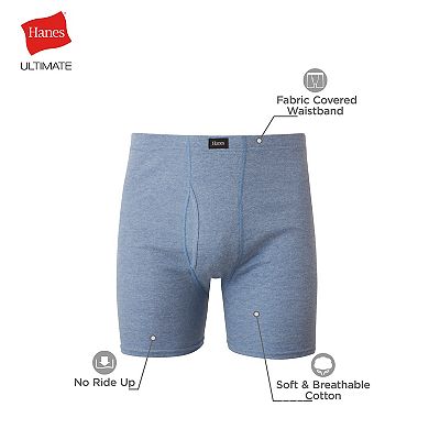 Men's Hanes® 4-pk. Ultimate® ComfortSoft Boxer Briefs