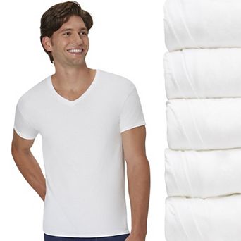 Men's Hanes® 5 pk Ultimate ComfortSoft V-Neck T-Shirts