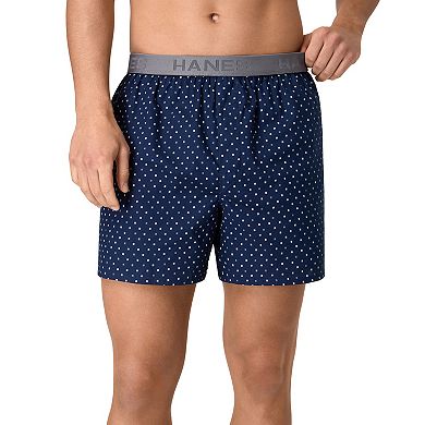 Men's Hanes® 4-pk. Ultimate® Cotton Woven Boxers