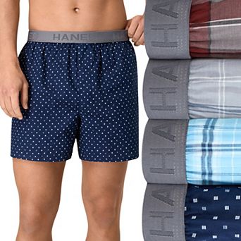 Men's Hanes® 4 pk Ultimate® Cotton Woven Boxers
