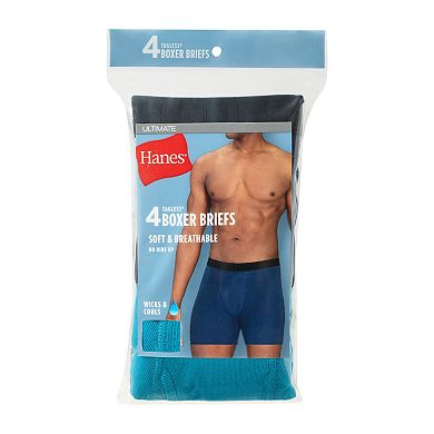 Men's Hanes® 4-pk. Ultimate® ComfortSoft Boxer Briefs