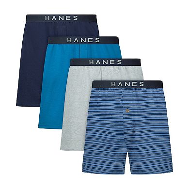Men's Hanes® 4-pk. Ultimate ComfortSoft Boxers
