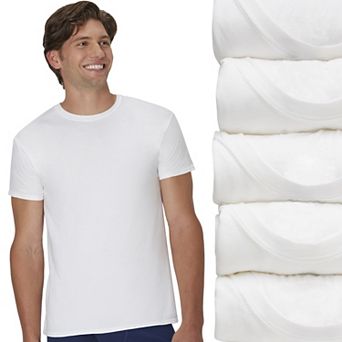 Men's Hanes® 5 pk Ultimate ComfortSoft Crewneck Undershirts