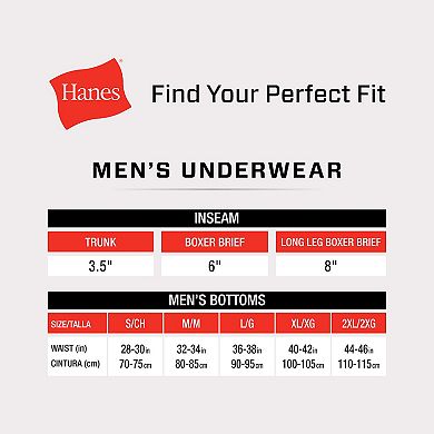 Men's Hanes® 4-pk. Ultimate® ComfortSoft Boxer Briefs