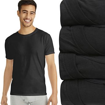 Men's Hanes® 4 pk Ultimate Slim Fit T-Shirt Undershirts