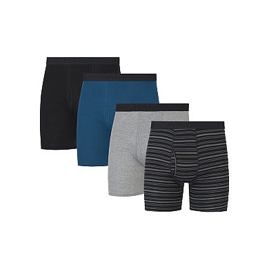 Men's Hanes® 4-pk. Ultimate® ComfortSoft Boxer Briefs