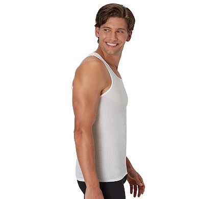 Men's Hanes® 4-pk. ComfortBlend Cotton-Blend Tank Undershirts