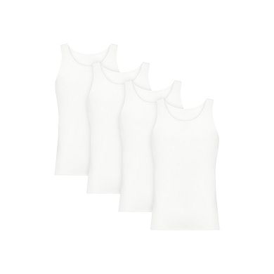 Men's Hanes® 4-pk. ComfortBlend Cotton-Blend Tank Undershirts