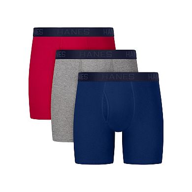Men's Hanes® 3-pk. ComfortBlend Boxer Briefs