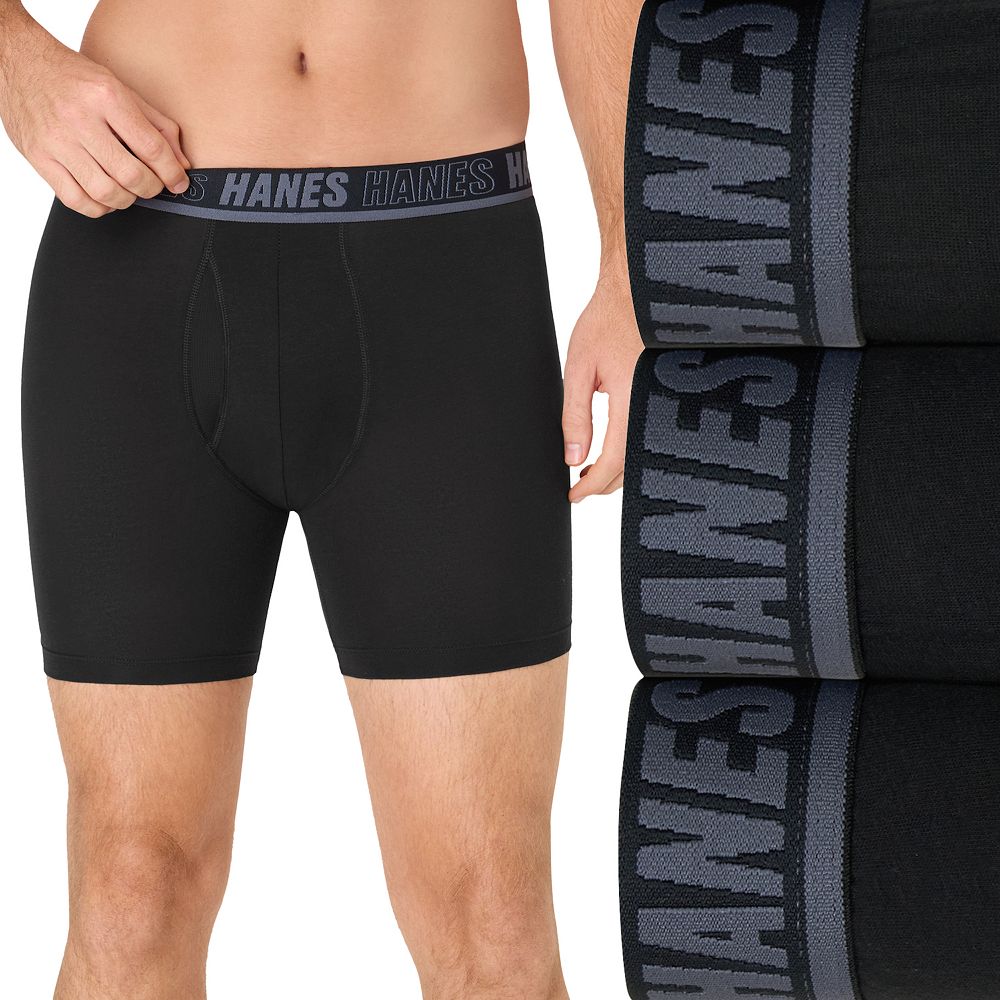 Men's Hanes® Ultimate® Moves 3-Pack Stretch Boxer Briefs