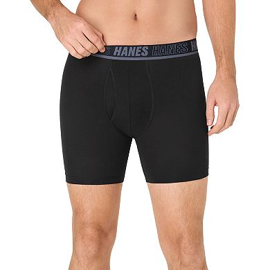Men's Hanes® 3-Pack Ultimate® Moves Cotton Stretch Boxer Briefs