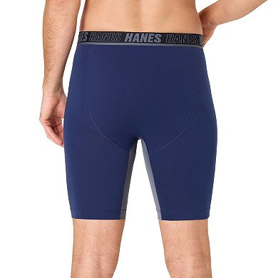 Men's Hanes® 3-Pack Ultimate® Moves Long-Leg Total Support Pouch Boxer Briefs