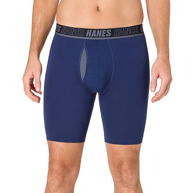 Men's Hanes® 3-Pack Ultimate® Moves Long-Leg Total Support Pouch Boxer Briefs