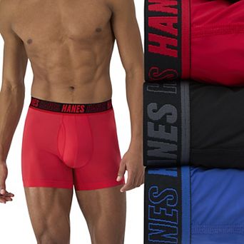 Men's Hanes® 3 pk Ultimate® Moves X-TEMP Pouch Trunks