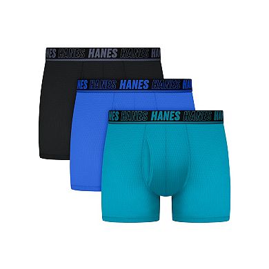 Men's Hanes® 3-Pack Ultimate® Moves Total Support Pouch Trunks