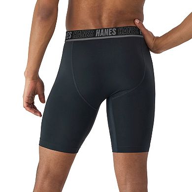 Men's Hanes® 3-Pack Ultimate® X-TEMP® Performance Long Leg Boxer Briefs