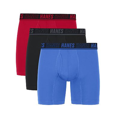 Men's Hanes® 3-pk. Ultimate® Moves XTEMP Boxer Briefs