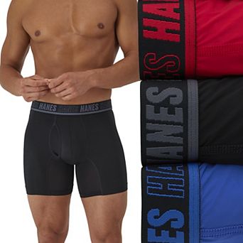 Men's Hanes® 3 pk Ultimate® Moves XTEMP Boxer Briefs