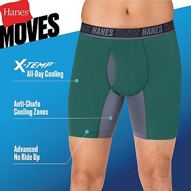 Men's Hanes® Ultimate® Moves 3-Pack Stretch Boxer Briefs