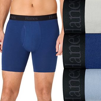Men's Hanes® 3-Pack Ultimate® Comfort Flex Fit Pouch Boxer Briefs