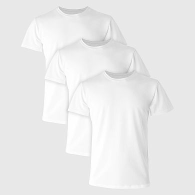 Men's Hanes Ultimate® 4-Pack Comfort Fit Stretch Crewneck Undershirts