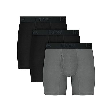 Men's Hanes® 3-Pack Ultimate® Comfort Flex Fit Boxer Briefs