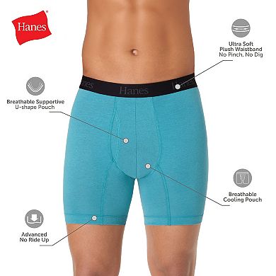 Men's Hanes® 3-Pack Ultimate® Comfort Flex Fit Boxer Briefs