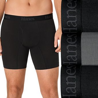 Men's Hanes® 3-Pack Ultimate® Comfort Flex Fit Boxer Briefs