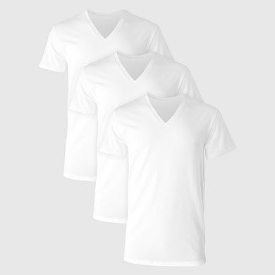 Men's Hanes Ultimate® 4-Pack Comfort Fit Stretch V-Neck Undershirts