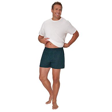 Big & Tall Hanes® Ultimate 3-Pack Woven Boxer Underwear