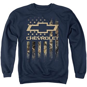 Men's Chevrolet Camo Flag Graphic Sweatshirt