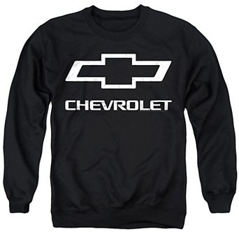 Men's Chevrolet Cracked Bowtie Logo Graphic Sweatshirt