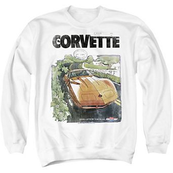 Men's Chevy Corvette Vintage Graphic Sweatshirt